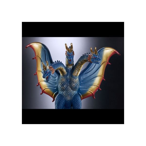 「11月20號結單」萬代 哥吉拉 MOVIE MONSTER系列軟膠 王者基多拉 幻之配色ver.(PB商店) 萬代,MOVIE MONSTER,王者基多拉,幻之配色,PB商店,軟膠公仔,怪獸公仔,哥吉拉系列,特攝收藏,公仔預購