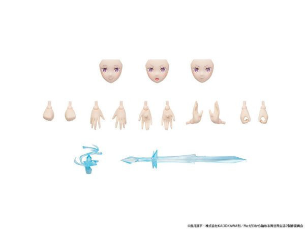 「10月02號結單」角川 Re:從零開始的異世界生活 PLASTIC MODEL SERIES 愛蜜莉雅 組裝模型 KADOKAWA, Re:從零開始的異世界生活, Re:Zero, 愛蜜莉雅, 組裝模型, Plastic Model Series, 模型組裝, 動漫模型, 收藏模型, 拼裝模型