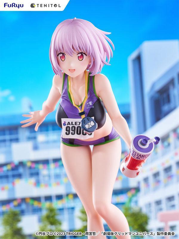 「08月12號結單」Furyu TENITOL TALL 古立特宇宙 新條茜 運動服Ver 古立特宇宙,新條茜,運動服Ver,TENITOL TALL,FuRyu,PVC完成品,美少女模型,GRIDMAN UNIVERSE,角色模型