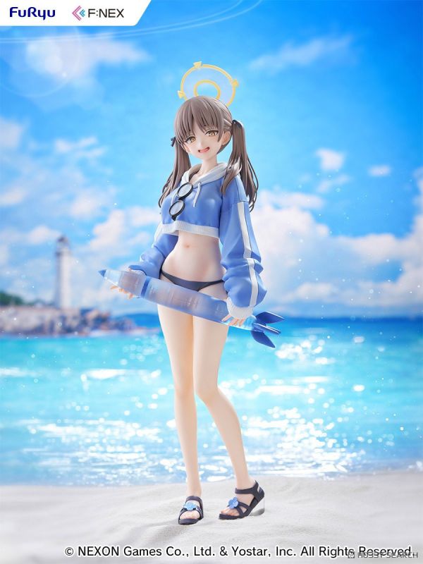 「12月02號結單」Furyu F:NEX 1/7 蔚藍檔案 風倉萌 泳裝ver. Furyu,F:NEX,蔚藍檔案,風倉萌,泳裝ver,1/7比例,公仔,PVC,收藏,新手玩具村