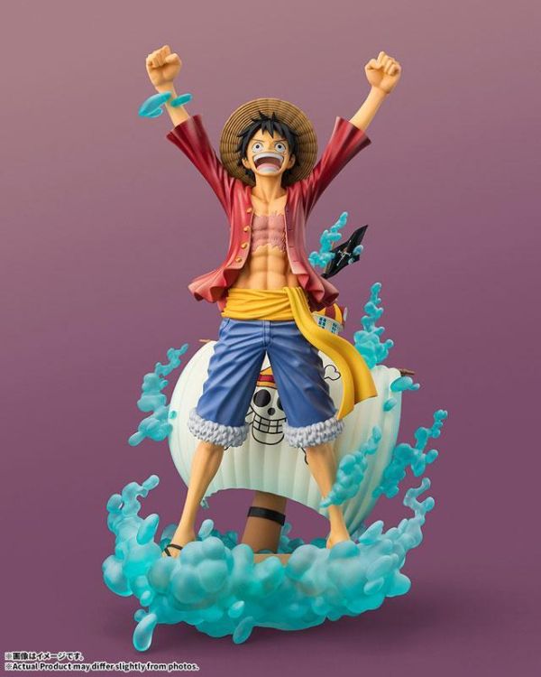 「07月08號結單」萬代 Figuarts ZERO [STARTune] 航海王 蒙其·D·魯夫-航向新世界- 航海王,蒙其D魯夫,魯夫,Figuarts ZERO,STARTune,航向新世界,ONE PIECE,萬代,收藏模型