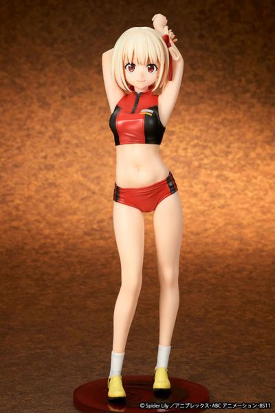 「10月29號結單」QuesQ 1/7  莉可麗絲 錦木千束 運動服(完成品) QuesQ,莉可麗絲,錦木千束,運動服,1/7,公仔,完成品,收藏模型