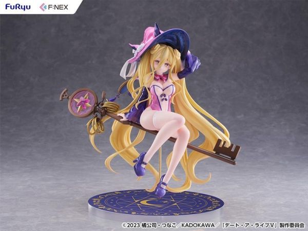 「06月23號結單」F:NEX - 約會大作戰 V 星宮六喰 女巫 約會大作戰公仔,星宮六喰公仔,女巫Ver公仔,F:NEX公仔,PVC完成品,動漫公仔,模型收藏,公仔預購