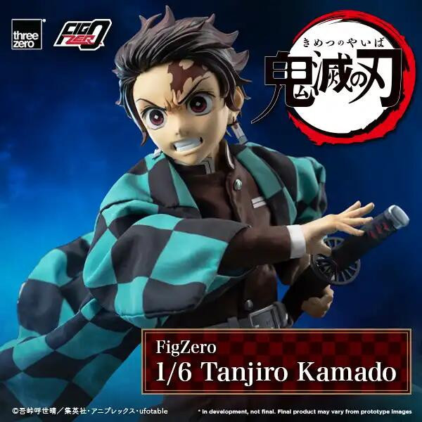 「9月01號結單」FigZero 1/6 鬼滅之刃  竈門炭治郎  可動完成品 鬼滅之刃,竈門炭治郎,FigZero,1/6可動公仔,threezero,炭治郎模型,高可動模型,鬼滅模型,新手玩具村