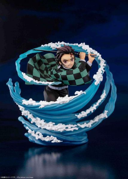 「06月10號結單」萬代 Figuarts ZERO 鬼滅之刃 竈門炭治郎-水之呼吸- 再販版 鬼滅之刃,竈門炭治郎,水之呼吸,Figuarts ZERO,炭治郎公仔,萬代公仔,鬼滅公仔,再販版,動漫模型