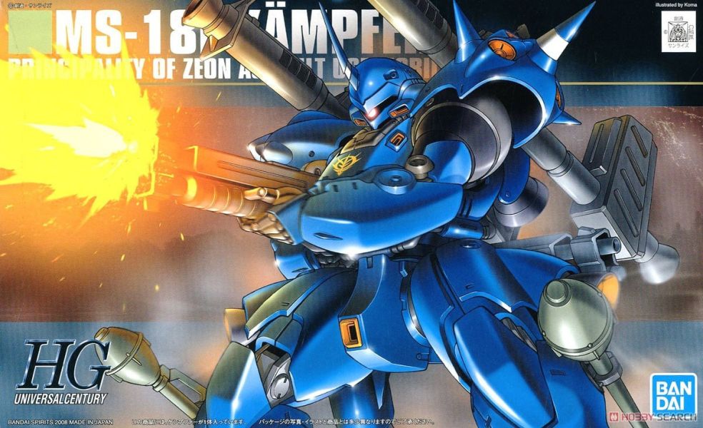 「09月10號結單」萬代 組裝模型 HGUC  1/144 坎普法 BANDAI, 萬代, HGUC, 坎普法, Kampfer, 口袋裡的戰爭, 0080, Gundam, 高達模型, Gunpla