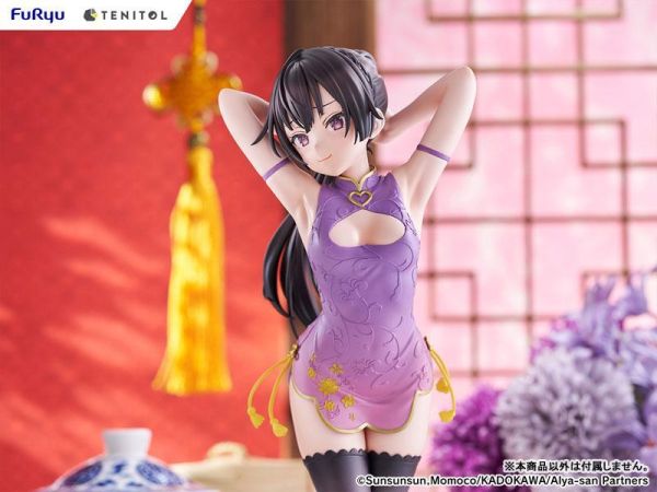 「07月15號結單」FuRyu TENITOL TALL 不時輕聲地以俄語遮羞的鄰座艾莉同學 周防有希 旗袍ver. PVC完成品 艾莉同學,周防有希,旗袍Ver,TENITOL TALL,FuRyu,PVC完成品,美少女模型,動漫公仔,代理版公仔