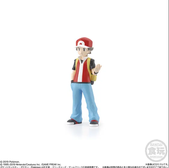 「06月01號結單」萬代 精靈寶可夢 SCALE WORLD 關都地區 赤紅 盒玩 赤紅公仔,寶可夢公仔,SCALEWORLD,關都地區公仔,盒玩公仔,萬代公仔,收藏公仔,模型公仔