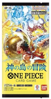 「預購」航海王卡牌遊戲 補充包 神之島的冒險 OP-15 盒裝 (日文版) 航海王卡牌,OP-15,神之島的冒險,航海王卡牌遊戲,日文版卡牌,補充包,卡牌盒裝,正版卡牌