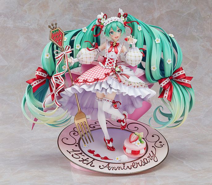 「9月01號結單」GSC 1/7 初音未來 15th Anniversary Ver 初音未來公仔,初音15週年,GSC模型,1/7比例模型,紀念版本模型,Miku模型收藏,初音Miku模型,日本動漫公仔,初音收藏推薦,新手玩具村