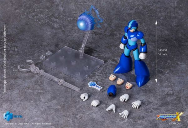 「12月22號結單」HIYA 14.5CM 洛克人X系列 艾克斯 可動人偶 HIYA,洛克人X,艾克斯,可動人偶,公仔,模型,收藏,14.5CM,正版,新手玩具村