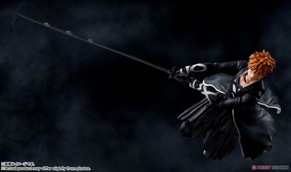 「11月12號結單」萬代 S.H.F 死神 黑崎一護 -卍解 天鎖斬月 死神,黑崎一護,卍解,天鎖斬月,S.H.F,S.H.Figuarts,萬代,BANDAI,可動公仔,收藏公仔