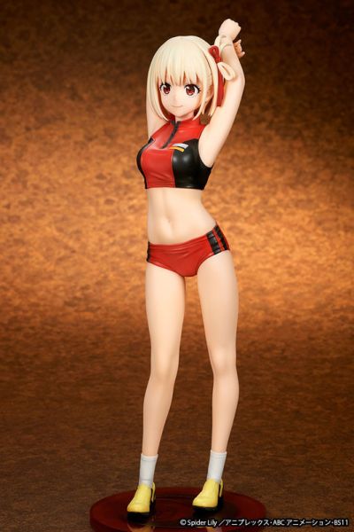 「10月29號結單」QuesQ 1/7  莉可麗絲 錦木千束 運動服(完成品) QuesQ,莉可麗絲,錦木千束,運動服,1/7,公仔,完成品,收藏模型
