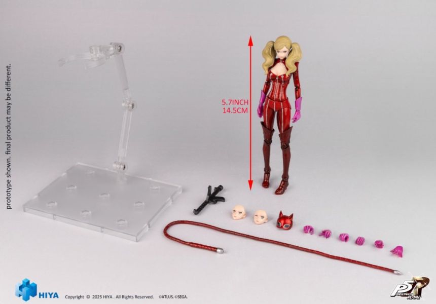 「12月23號結單」HIYA海雅 女神異聞錄5皇家版 Panther 可動人偶 HIYA,海雅,女神異聞錄5,Persona5,Panther,高卷杏,可動人偶,公仔,收藏,新手玩具村