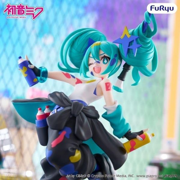 「預購」FuRyu景品 初音未來 Muchute 公仔 塗鴉女孩 Another Color ver. 初音未來,Muchute公仔,塗鴉女孩,AnotherColor,FuRyu景品,VOCALOID公仔,動漫公仔,收藏公仔