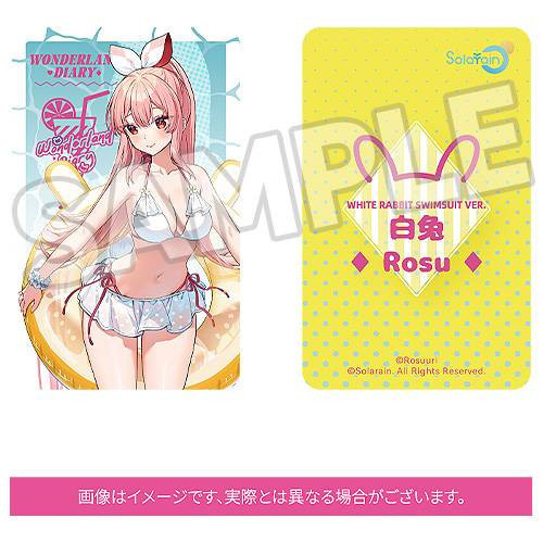 「10月20號結單」Solarain 1/7 Rosuuri原創角色 白兔Rosu 泳裝Ver  附特典收藏卡 白兔Rosu 公仔, Rosuuri 公仔, 泳裝Ver 公仔, Solarain 公仔, 1/7 公仔, 特典 收藏卡