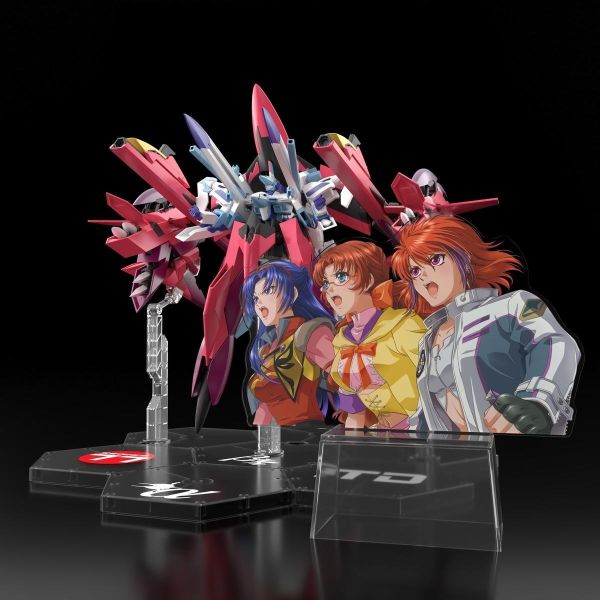 「05月25號結單」萬代 日本PB 魂商店限定 SMP 超級機器人大戰 OG 愛比絲&高倉馤&斯蕾 壓克力支架 盒玩 超級機器人大戰OG, 壓克力支架, 愛比絲, 高倉馤, 斯蕾, PB限定模型