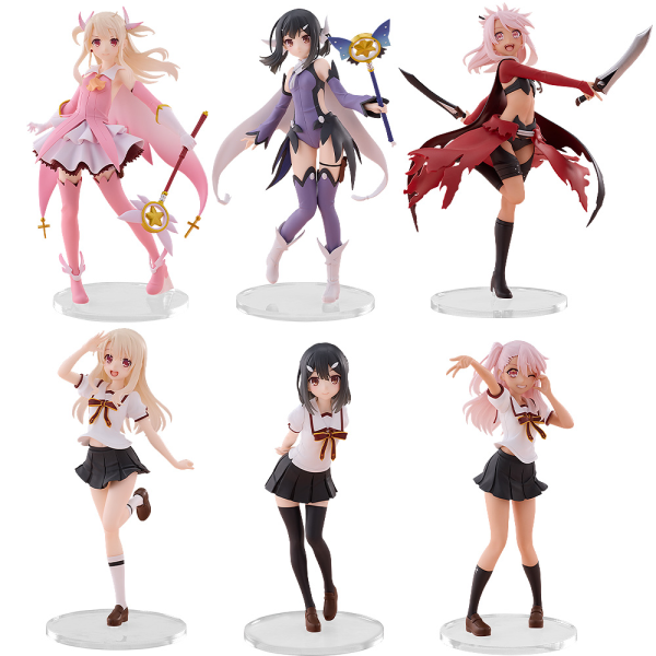 「08月10號結單」VISION CHILLfigg 劇場版 Fate/kaleid liner 魔法少女 伊莉雅 Licht 無名少女 整組 Fate kaleid liner,魔法少女伊莉雅,Licht 無名少女,VISION CHILLfigg,整組收藏,Fate公仔,動漫公仔,角色模型,盒玩