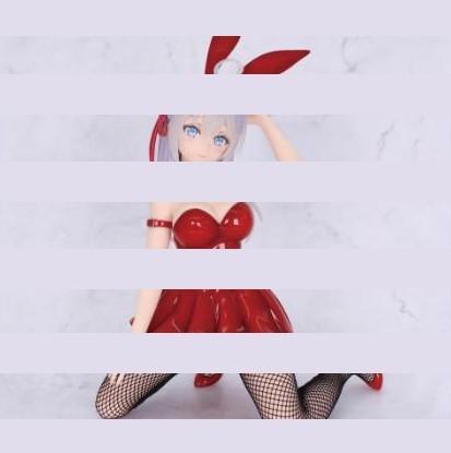 「2月05號結單」FANS 景品 不時輕聲地以俄語遮羞的鄰座艾莉同學 One-Seventh Carat公仔 艾莉莎 兔女郎 RED ver 鄰座艾莉同學 公仔,艾莉莎 公仔,兔女郎 公仔,One-Seventh Carat 公仔,動漫公仔