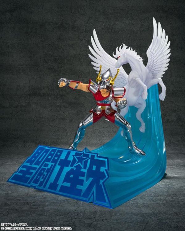 「05月11號結單」萬代 Figuarts Zero Touche M?tallique 聖鬥士星矢 天馬座星矢 (初期青銅聖衣) 星矢公仔,聖鬥士星矢公仔,天馬座星矢,FiguartsZero,金屬塗裝公仔,萬代公仔,動漫公仔,收藏公仔