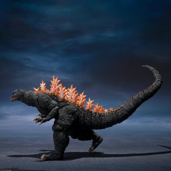 「12月02號結單」萬代 S.H.MonsterArts 哥吉拉 (2004) 放射熱線Ver. VS 新·轟天號 萬代,S.H.MonsterArts,哥吉拉2004,放射熱線,新轟天號,哥吉拉模型,怪獸公仔,特攝收藏,公仔預購,怪獸之王