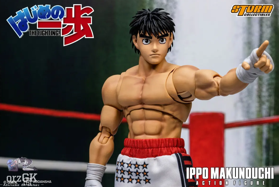 「04月23號結單」STORM 第一神拳 幕之內一步 可動公仔 幕之內一步公仔, 第一神拳模型, 可動公仔推薦, STORM公仔, 拳擊公仔, 動漫公仔收藏