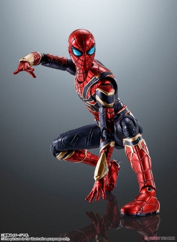 「11月12號結單」萬代 S.H.F 鋼鐵蜘蛛人(蜘蛛人: 無家日) 蜘蛛人,鋼鐵蜘蛛人,S.H.F,S.H.Figuarts,萬代,BANDAI,漫威,無家日,可動公仔,收藏公仔