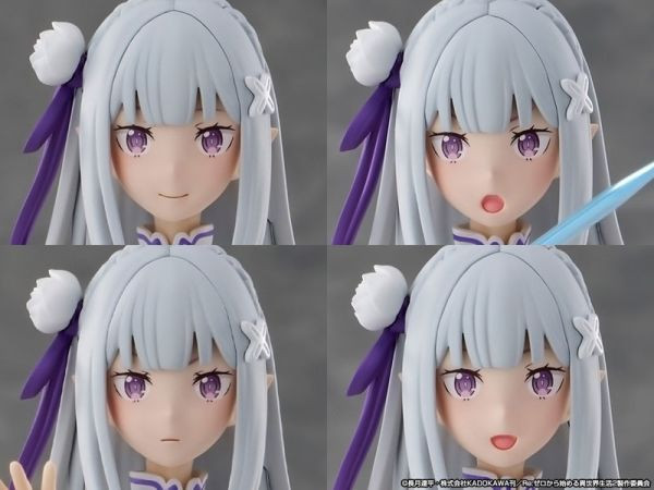 「10月02號結單」角川 Re:從零開始的異世界生活 PLASTIC MODEL SERIES 愛蜜莉雅 DX Ver 組裝模型 KADOKAWA, Re:從零開始的異世界生活, Re:Zero, 愛蜜莉雅, DX Ver, 組裝模型, Plastic Model Series, 動漫模型, 收藏模型, 拼裝模型