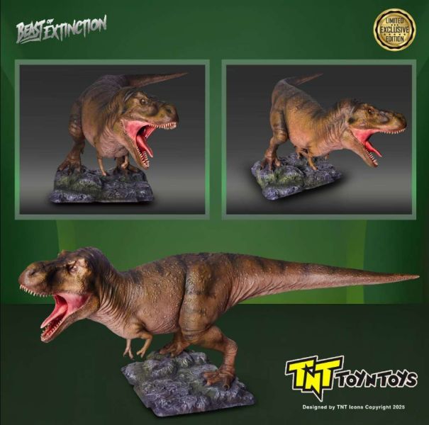 「11月26號結單」Beast of Extinction 霸王龍 條紋限量版  雕像 Beast of Extinction,霸王龍,條紋限量版,霸王龍雕像,恐龍雕像,限量雕像,精品雕像,收藏雕像,模型雕像,恐龍收藏