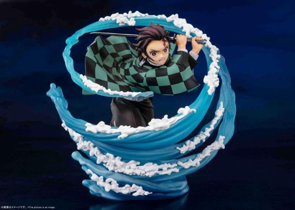 「06月10號結單」萬代 Figuarts ZERO 鬼滅之刃 竈門炭治郎-水之呼吸- 再販版 鬼滅之刃,竈門炭治郎,水之呼吸,Figuarts ZERO,炭治郎公仔,萬代公仔,鬼滅公仔,再販版,動漫模型
