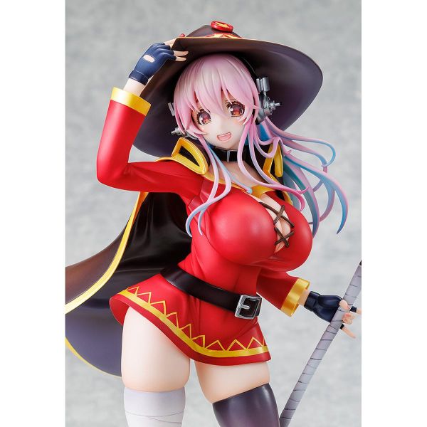 「10月02號結單」KADOKAWA 1/7 超級索尼子 惠惠Ver KADOKAWA, 超級索尼子, Super Sonico, 惠惠Ver, 1/7比例公仔, 比例模型, 動漫公仔, 收藏模型, PVC公仔, 動漫週邊