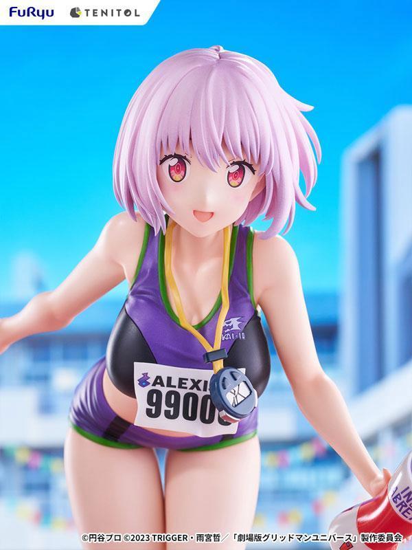 「08月12號結單」Furyu TENITOL TALL 古立特宇宙 新條茜 運動服Ver 古立特宇宙,新條茜,運動服Ver,TENITOL TALL,FuRyu,PVC完成品,美少女模型,GRIDMAN UNIVERSE,角色模型
