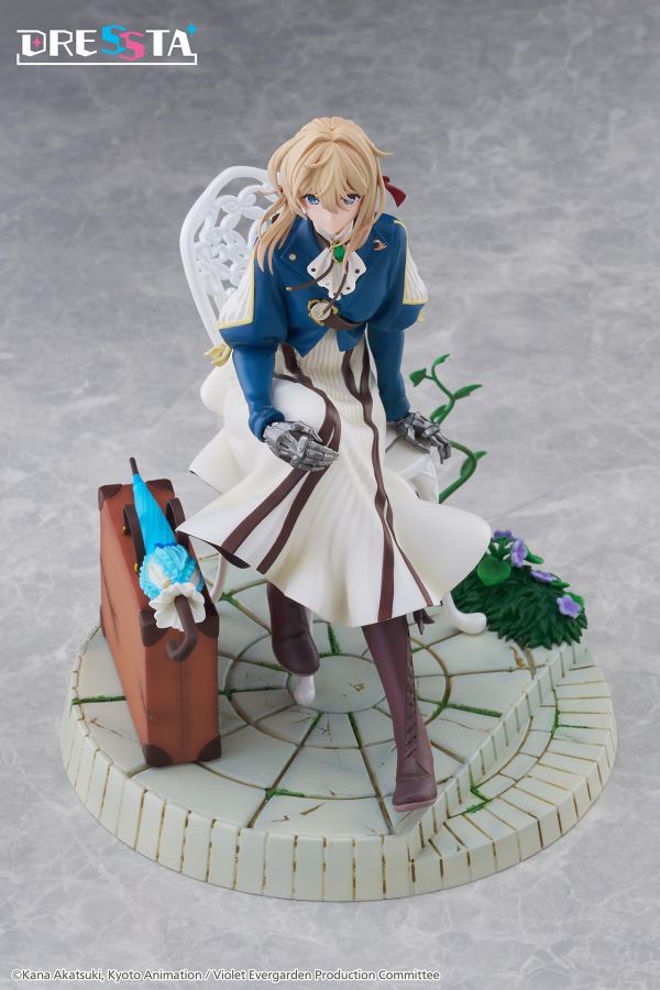 「06月01號結單」TAITO DRESSTA Statue 紫羅蘭永恆花園 薇爾莉特·伊芙加登 紫羅蘭永恆花園公仔,薇爾莉特公仔,薇爾莉特伊芙加登,DRESSTA Statue,TAITO景品,PVC公仔,動漫公仔,模型收藏