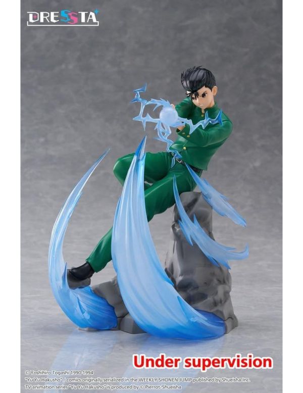 「07月20號結單」TAITO 幽遊白書 DRESSTA Statue Figure - 浦飯幽助 PVC完成品 幽遊白書,浦飯幽助,DRESSTA Statue Figure,TAITO,PVC完成品,浦飯幽助公仔,動漫模型,角色模型,收藏公仔