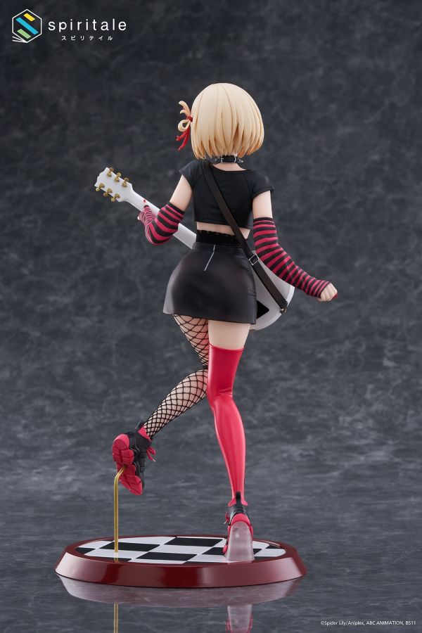 「8月25號結單」TAITO Lycoris Recoil 莉可麗絲 1/7 錦木千束 樂團ver 錦木千束公仔,莉可麗絲模型,Lycoris Recoil公仔,TAITO模型,樂團Ver,1/7比例模型,動漫舞台模型,日本女角模型,千束樂團版,新手玩具村