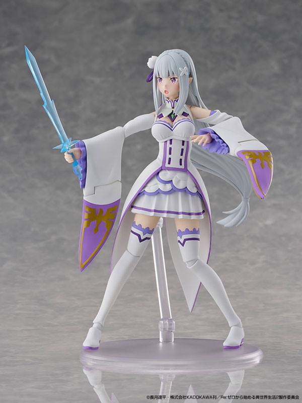 「10月02號結單」角川 Re:從零開始的異世界生活 PLASTIC MODEL SERIES 愛蜜莉雅 組裝模型 KADOKAWA, Re:從零開始的異世界生活, Re:Zero, 愛蜜莉雅, 組裝模型, Plastic Model Series, 模型組裝, 動漫模型, 收藏模型, 拼裝模型