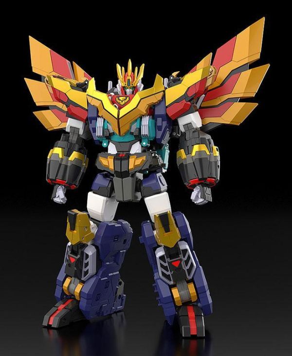 「07月06號結單」Good Smile 代理版 THE合體 獸王武神丹帝拜恩 DX丹帝拜恩 可動完成品 附特典 獸王武神丹帝拜恩,DX丹帝拜恩,THE合體,Good Smile,可動完成品,機器人模型,合體模型,附特典,收藏模型
