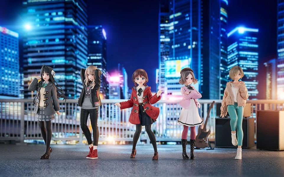 「06月08號結單」VISION CHILLfigg 少女樂團 吶喊吧 盒玩 一中盒5入 少女樂團吶喊吧盒玩,CHILLfigg盲盒,少女樂團公仔,盒玩公仔,盲盒公仔,一中盒套組,公仔預購,模型收藏