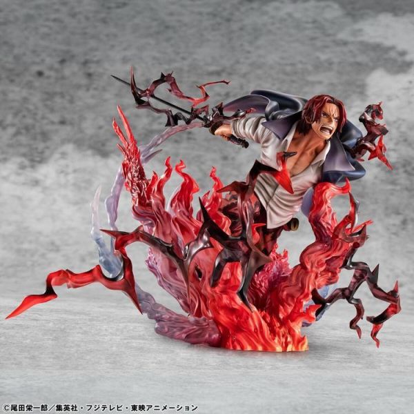 「現貨」MEGAHOUSE P.O.P 航海王 SA-MAXIMUM 紅髮海賊團 大頭版 紅髮傑克 香克斯 神避 PVC完成品 MEGAHOUSE,P.O.P,航海王,ONE PIECE,SA-MAXIMUM,紅髮傑克,香克斯,Shanks,神避,PVC完成品