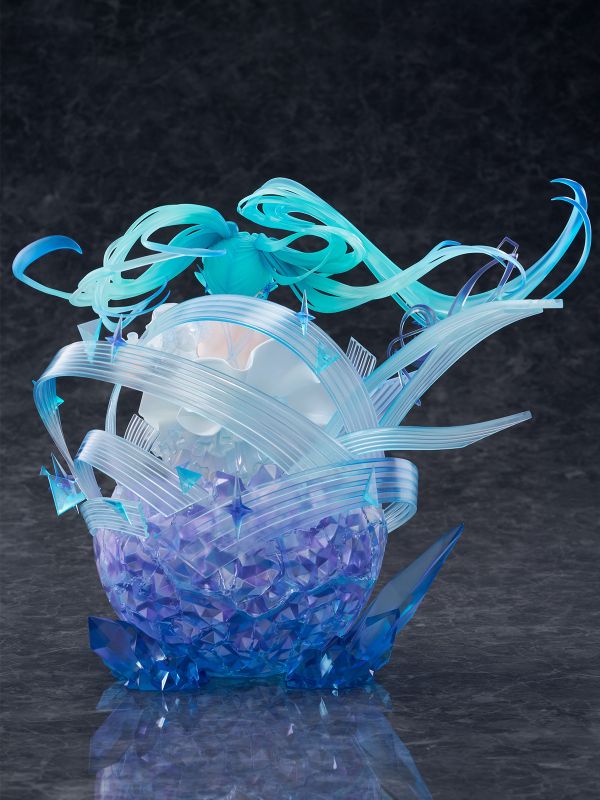 「9月23號結單」 eStream 1/7 初音未來-Crystal Dress Ver 初音未來,Crystal Dress,1/7模型,eStream模型,初音公仔,虛擬歌姬,初音收藏,初音透明禮服,高質感模型推薦,新手玩具村