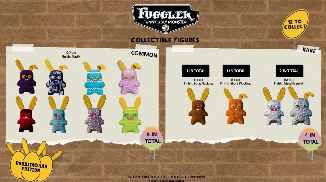 「現貨」FUGGLER 放克牙寶-復活節兔限定款 放克牙寶公仔,Fuggler復活節,兔子造型公仔,節日限定潮玩,搞怪收藏玩具,Fuggler限定版,英國潮玩,潮流玩具推薦,復活節禮物,新手玩具村