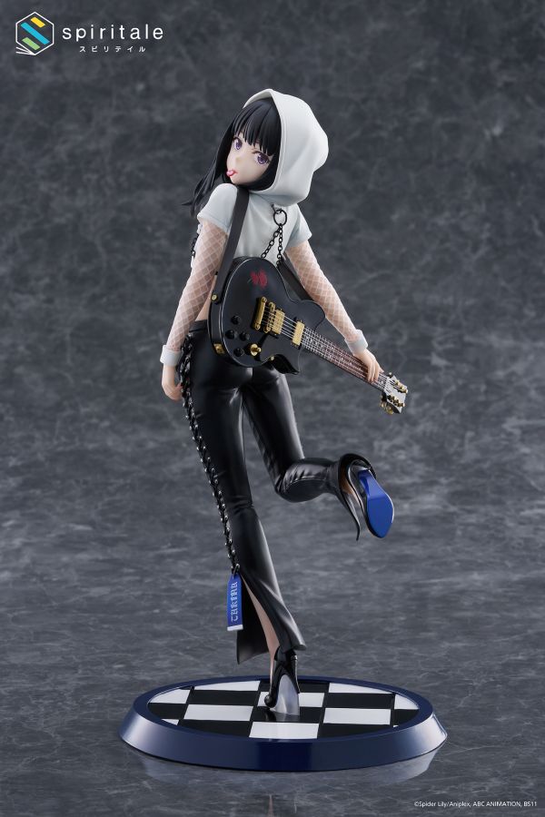 「8月25號結單」TAITO Lycoris Recoil 莉可麗絲 1/7 井之上瀧奈 樂團ver 井之上瀧奈公仔,莉可麗絲模型,Lycoris Recoil公仔,TAITO模型,樂團Ver,1/7比例模型,日本動漫模型,瀧奈樂團版,女角收藏推薦,新手玩具村
