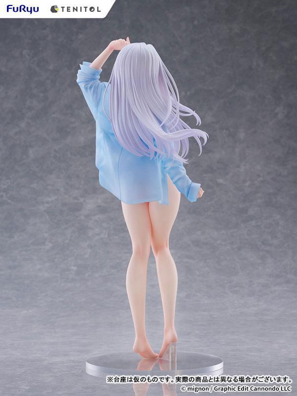 「9月08號結單」FuRyu ENITOL TALL MIGNON WORKS Shiro 泳裝Ver. FuRyu,TENITOL TALL,MIGNON WORKS,Shiro,泳裝Ver.,PVC完成品,美少女模型,收藏模型,動漫公仔