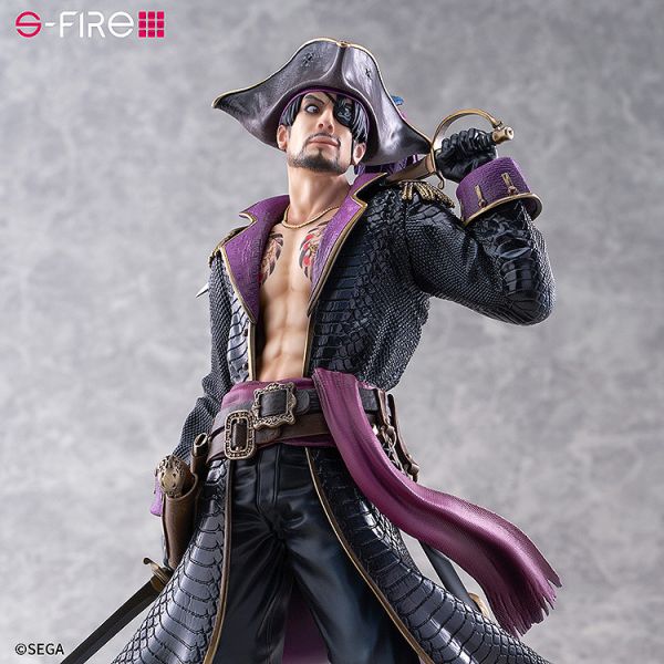 「11月10號結單」SEGA  S-FIRE 人中之龍8 外傳 Pirates in Hawaii 真島吾朗 1/7 PVC完成品 人中之龍,真島吾朗,S-FIRE,SEGA,1/7比例,PVC公仔,完成品,模型,收藏,預購