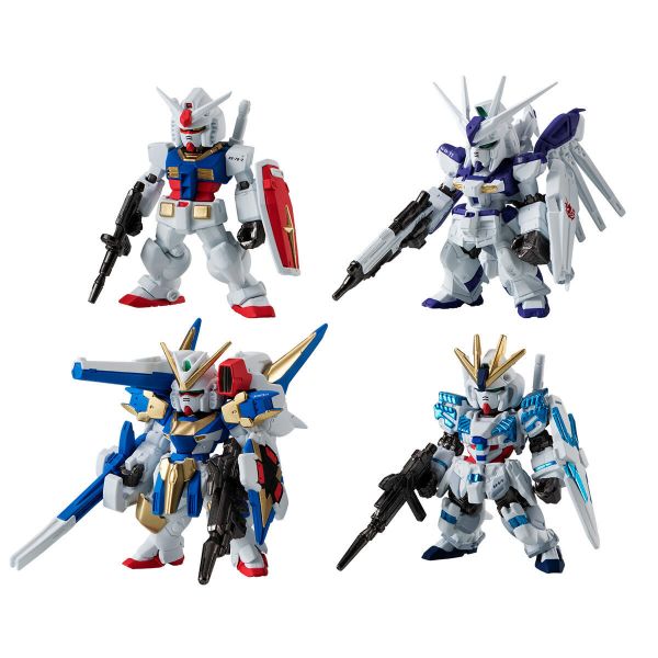 「11月18號結單」萬代食玩-PB FW 鋼彈 CONVERGE 15周年 UNIVERSAL CENTURY 套組 (RX-78-2 鋼彈&Hi-ν鋼彈&V2鋼彈突擊殲滅型&故事鋼彈C裝備) 盒玩 萬代,食玩,盒玩,PB,FW CONVERGE,鋼彈,RX-78-2,Hi-ν鋼彈,V2鋼彈,故事鋼彈,新手玩具村