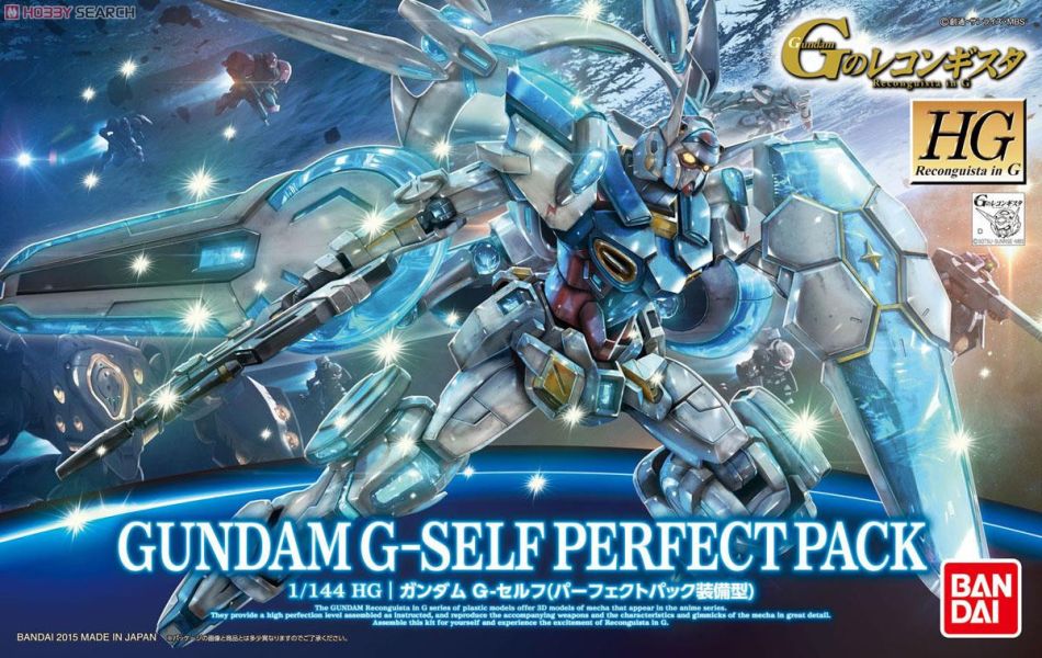 「9月10號結單」萬代 組裝模型 HGG 1/144 鋼彈G自我 完美背包式樣 BANDAI, 萬代, HGG, 鋼彈G自我, G-Self, 完美背包, Gのレコンギスタ, Gundam, 高達模型, 1/144模型, Gunpla
