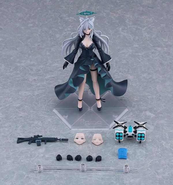 「07月27號結單」Good Smile 代理版 figma 蔚藍檔案 白子 TERROR 蔚藍檔案,白子 TERROR,Shiroko TERROR,figma,Good Smile,Blue Archive,可動公仔,代理版公仔,角色模型