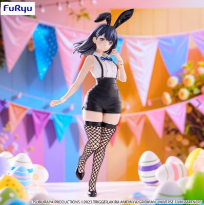 「11月28號結單」Furyu 景品 GRIDMAN UNIVERSE BiCute Bunnies公仔 寶多六花 兔女郎ver. FuRyu,景品,GRIDMAN UNIVERSE,寶多六花,BiCute Bunnies,兔女郎ver,公仔,PVC,收藏,新手玩具村