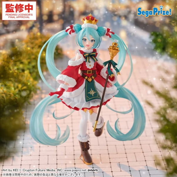 「預購」SEGA 景品 代理版 初音未來 FIGURIZMα公仔 初音未來 聖誕節2026 Ver ver. 初音未來公仔,FIGURIZMα公仔,初音未來Christmas Ver,SEGA景品,聖誕初音,PVC公仔,動漫公仔,模型收藏