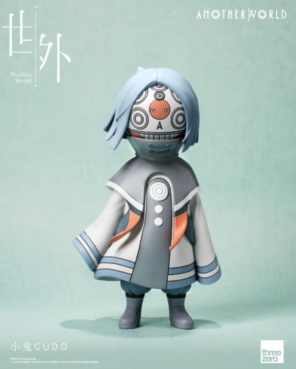 「04月07號結單」3A  世外 小鬼 Gudo 3A,世外小鬼,Gudo,可動公仔,藝術公仔,收藏公仔,設計師玩具,模型收藏